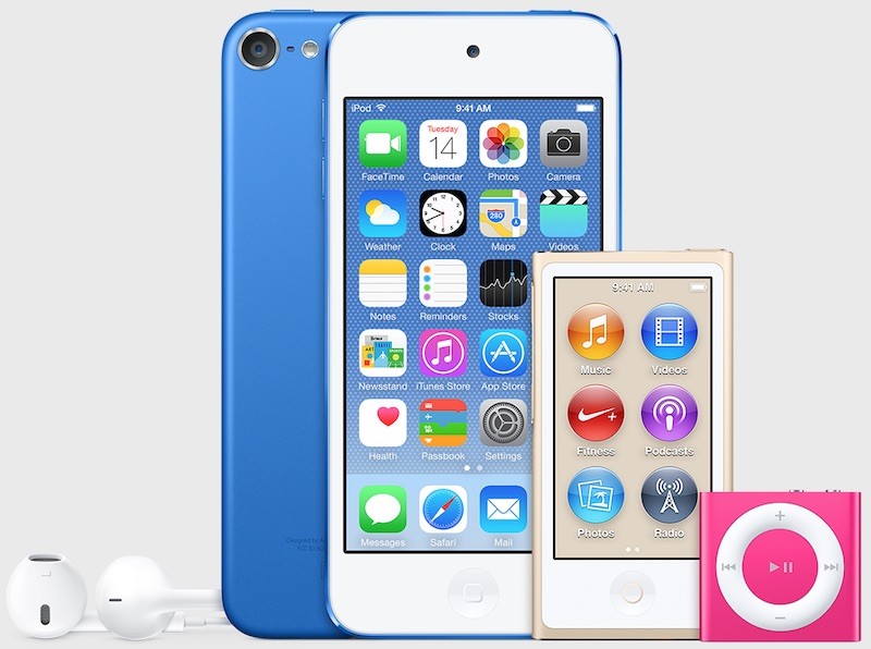 Έρχονται νέα iPod, σε νέα χρώματα