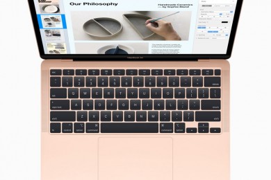 Νέο MacBook Air με Intel Core 10ης γενιάς και Magic Keyboard από $999