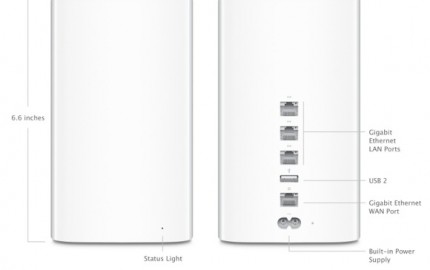 Η Apple αναβαθμίζει τα AirPort Extreme & Time Capsule με 802.11ac Wi-Fi και νέο σχεδιασμό