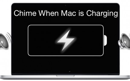 Πως να κάνεις το Mac σου να ηχεί όταν συνδέεις το φορτιστή του… σαν το iPhone