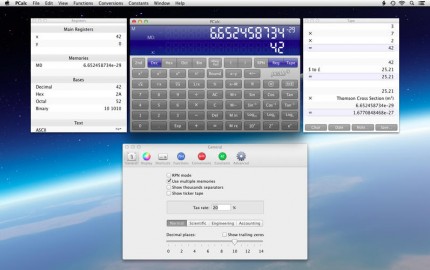 PCalc 4, κυκλοφόρησε στο Mac App Store