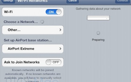 Έλεγχος AirPort & Time Capsule μέσω iOS 5