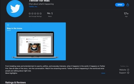 Twitter for Mac: Διαθέσιμο και πάλι στο Mac App Store